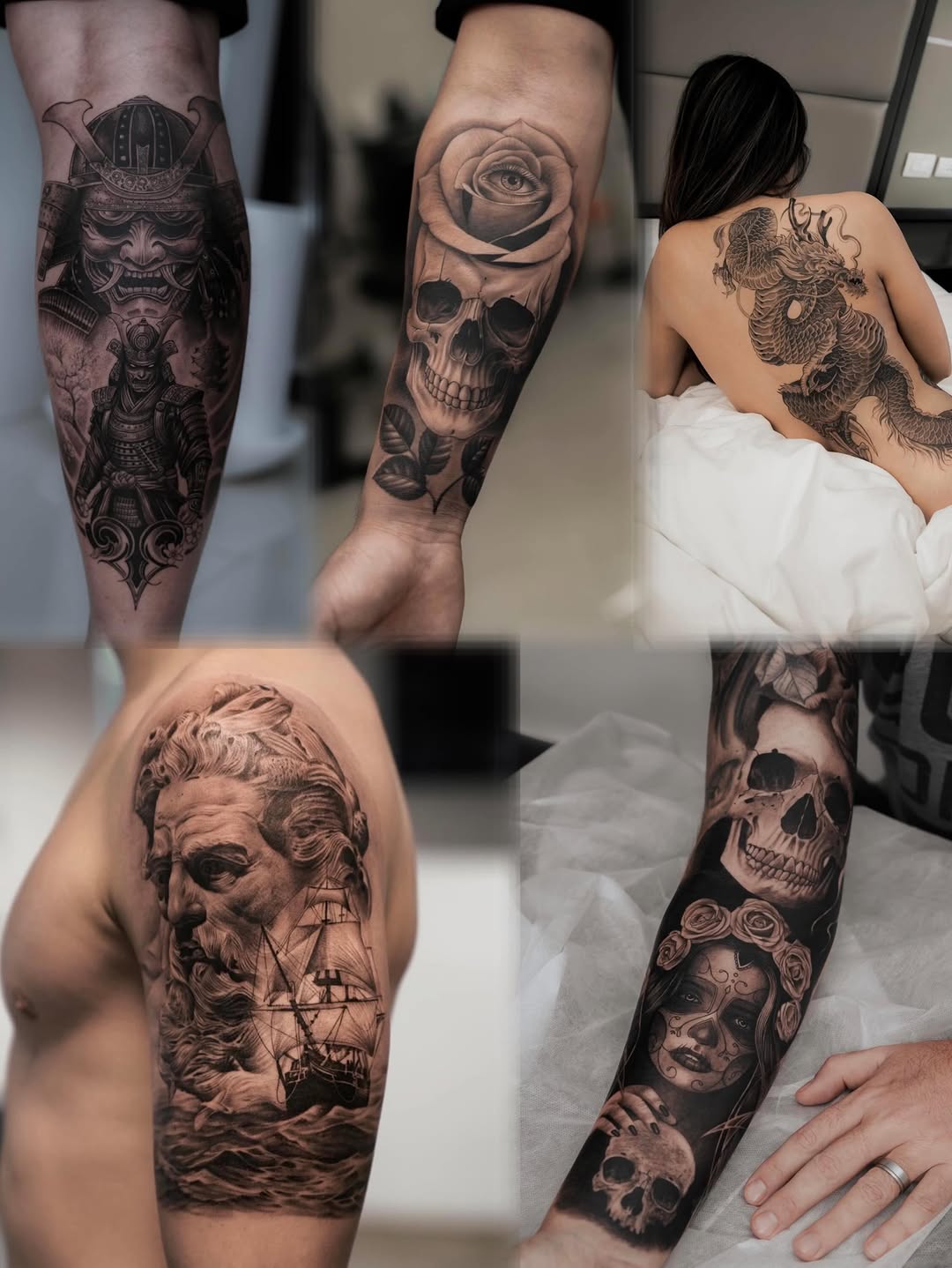 Color realism tattoo